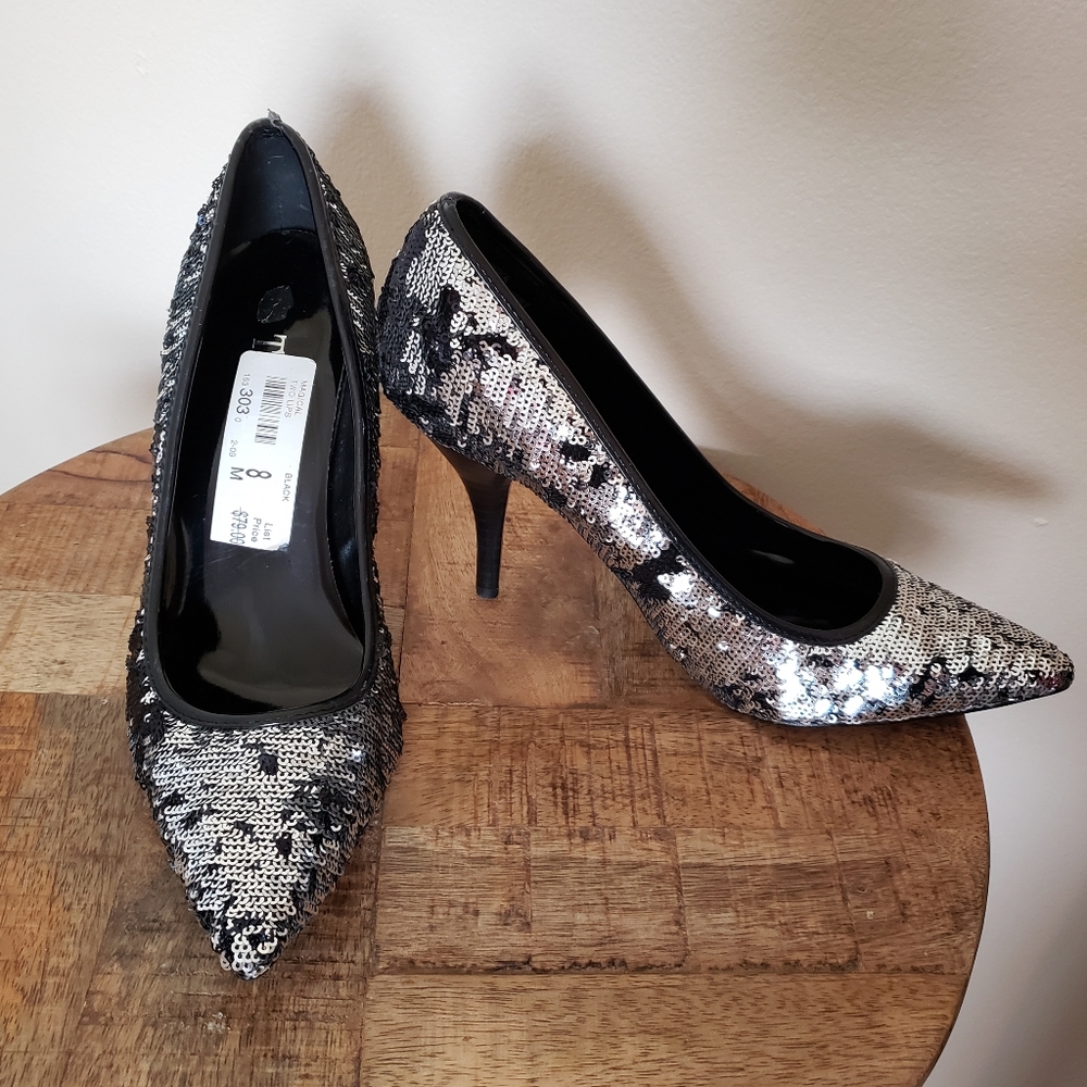 Two lips sequin heels - Picture 2 of 3